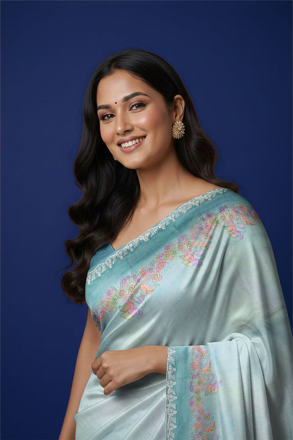 Digital Print Sarees