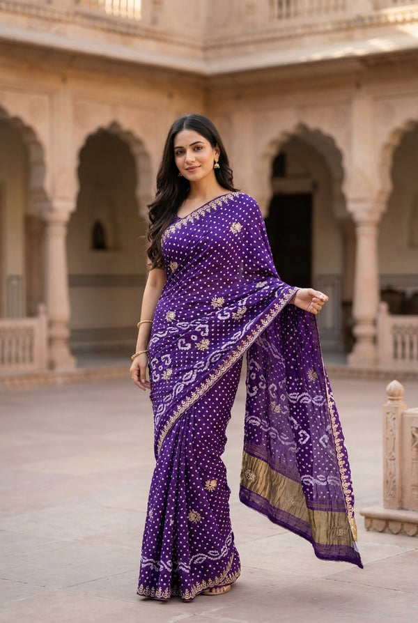 Gajji Silk Saree