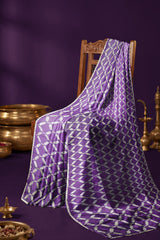 Rangeela House Gota Patti Designer Saree – Royal Purple Elegance